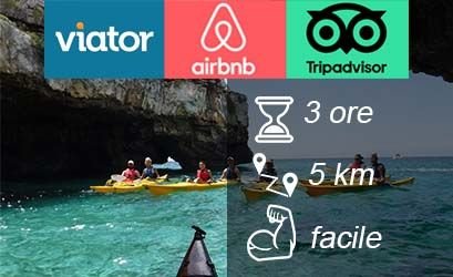 Escursione in kayak a S. Maria di Leuca