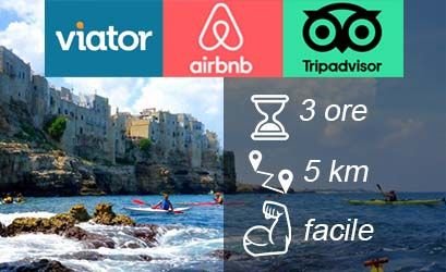 Escursione in kayak a Polignano a Mare - Puglia and Salento by kayak!